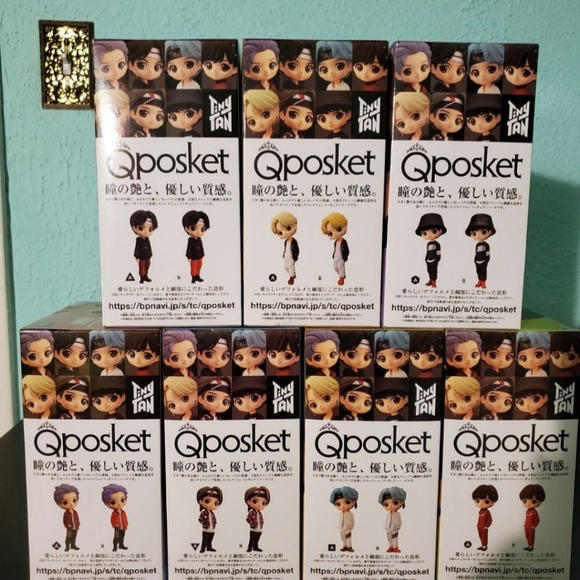 BTS Tiny Tan Qposket Whole Set - Picture 3 of 4